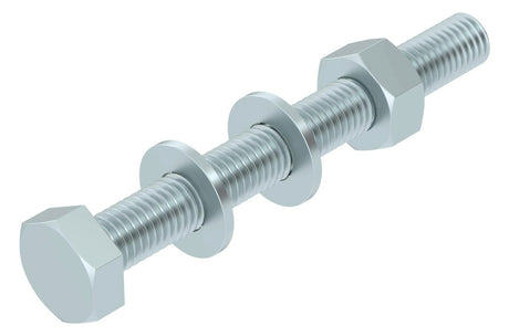 BETTERMANN Sechskantschraube M10x90mm SKS-Serie SKS 10x90 F m.Mutter M17 f/vz
