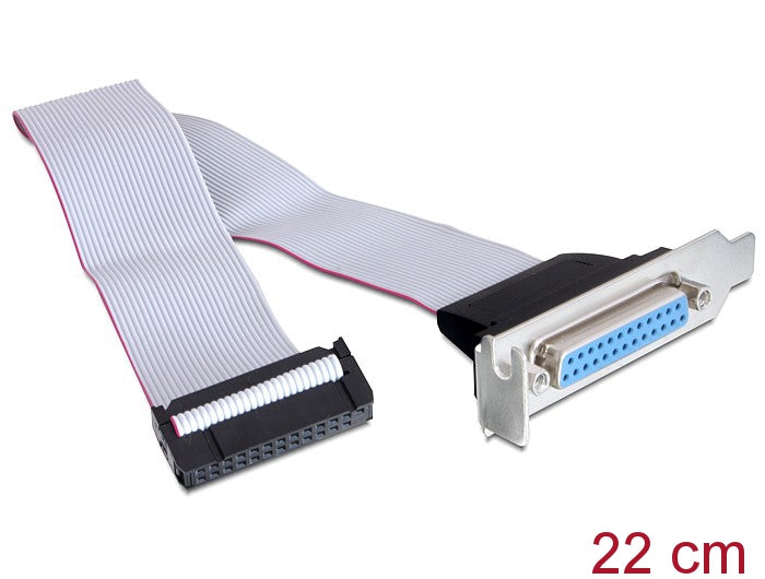 Delock Low Profile Slotblech > 1 x Parallel