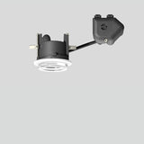 LIMBURG-GLAS LED-Einbaustrahler 5,6W ws 50001.1K3 Konv 1LED 3000K ws 309lm ws