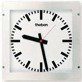 THEBEN Nebenuhr Balken 60x301mm Metall OSIRIA 232 BQ KNX edst eins