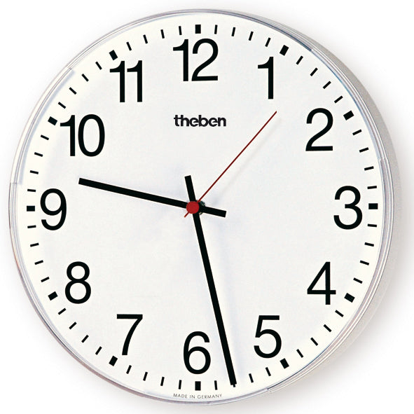 THEBEN Nebenuhr Ziffern 415mm Kst ws OSIRIA 240 AR KNX eins