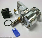 Elektr. Ölniveauregler OM3-CCA oh. Kabelmit Spule 24Vac und Adapter 3/4"-14 NPTF