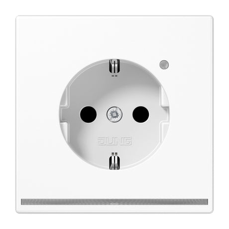 JUNG Steckdose 1f aws glz UP m.OL m.BS LS 1520-O WW LNW IP20 vert