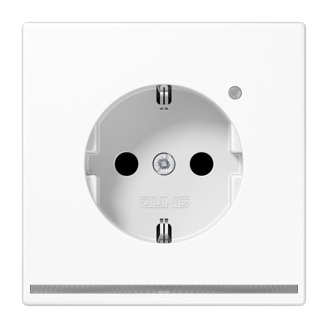 JUNG Steckdose 1f aws glz UP m.OL m.BS LS 1520-O WW LNW IP20 vert