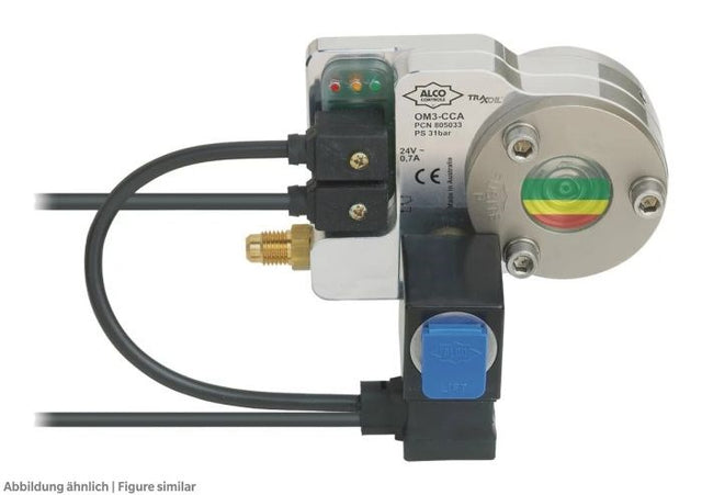 Elektr. Ölniveauregler OM4-120 oh.Zubeh. Grundgerät ohne Spule/Kabel/Adapter