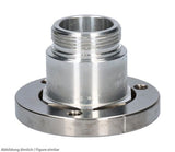 Adapter Alco OM0-CBB CO2 für OM(W) 5 Schraubadapter 1-1/8"-18 UNEF