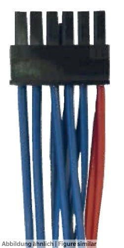 Molex-Stecker EXD-M03 für EXD-SH1/2 12-polig mit 3m Kabel