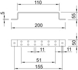 BETTERMANN Erdungsblock ST f/vz 1805 2 FT