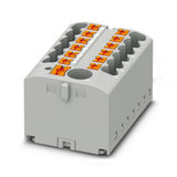 PHOENIX Verteilerblock 0,14-2,5qmm 13kl PTFIX 6/12X2,5 GY 1Etage gr 24A