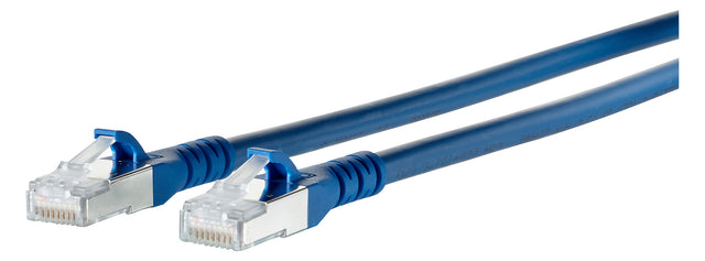 METZ CONNECT Patchkabel Cat6 0,25m bl 1308450A44-E RJ45 AWG26 1:1