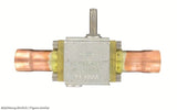 Elektr. Expansionsventil AKV 15-3 Löt 22 x 22 mm Durchgang