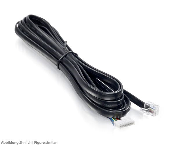 Verbindungskabel AK-UI l = 3 m Kabel f. ext. Display RJ12-Anschluss