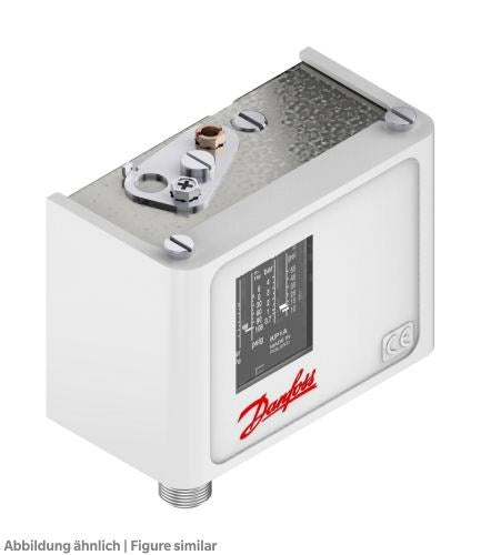 Pressostat Danfoss KP1A -0,2/7,5 ND-Wächter, Ammoniak, mit Schneidring