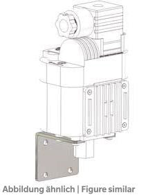 Montagewinkel  Danfoss XGE-AE01 für Drehzahlregler XGE