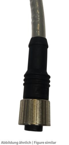 Anschlusskabel CPE 2m, mit Stecker M12 für ETS/CCM/KVS Ventile, -40/80°C