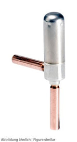 ETS 6-08 Elektronisches Expansionsventil ohne Spule, Bi-Flow, 1/4" x 1/4"