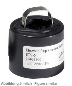 Spule für ETS 6 mit Kabel 1,5 m 12 VDC, 2,4 A/Phase, IP66