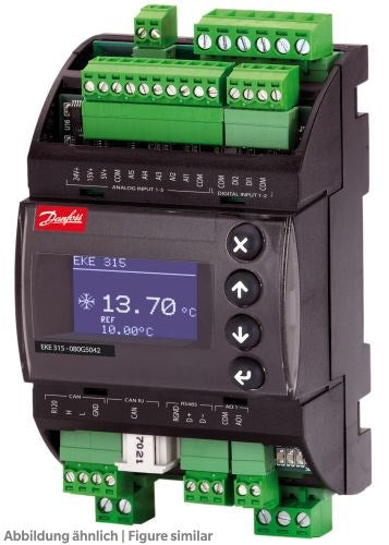 EKE 315 Temp.- u. Überhitzungsregler für Industrieanwendungen 24 V AC/DC
