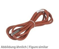 AKS21W Temperaturfühler PT1000 (+180°C) 2,5m Kabel ohne Tauchhülse, Stecker