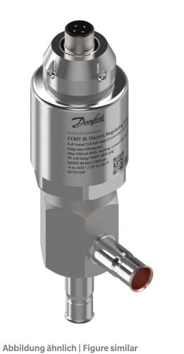 Elektr. Regelventil CCMT 3L, PS 140bar Bi-Metal 1/2" löt ODF, MOPD=90bar