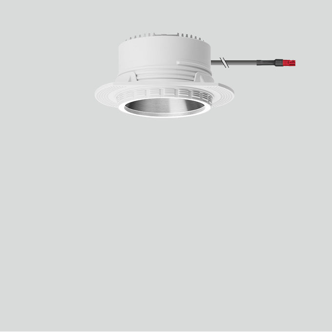 BEGA LED-Einbaustrahler 9,8W Konv 1LED STUDIO LINE 50681.2K3 ws 3000K ws 915lm