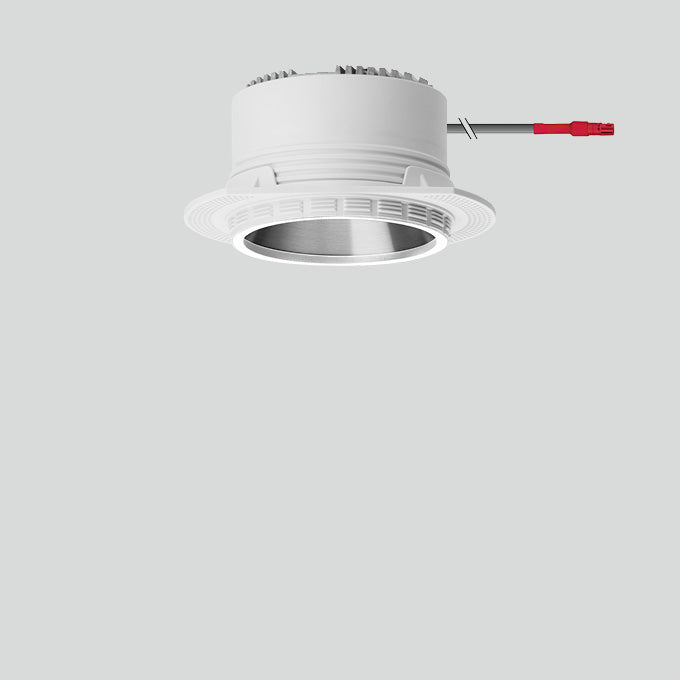 BEGA LED-Einbaustrahler 13,5W Konv 1LED STUDIO LINE 50682.2K3 ws 3000K ws ws mt