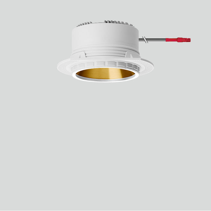 BEGA LED-Einbaustrahler 13,5W Konv 1LED STUDIO LINE 50682.4K3 ws 3000K ws ws mt