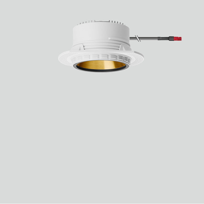 BEGA LED-Einbaustrahler 9,8W Konv 1LED STUDIO LINE 50684.4K3 sw 3000K ws 861lm