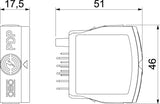 BETTERMANN Ableiter Typ3 0,43A Basiselem PDP-P-2x2-12-OS opt