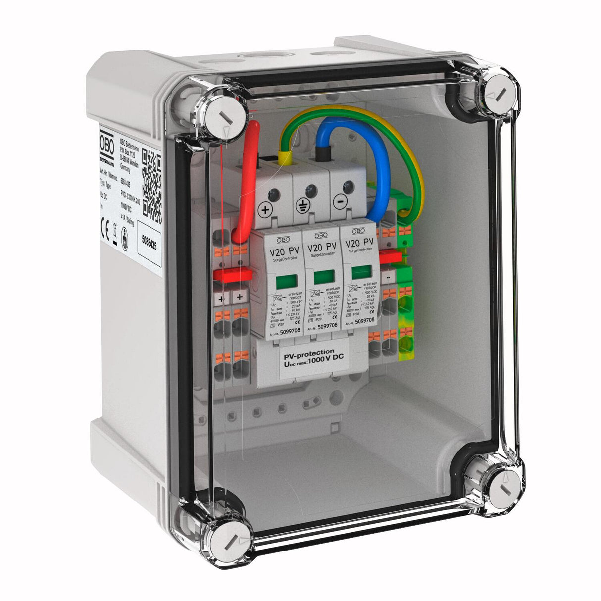 BETTERMANN DC-Stringbox 4f 41A IP66 PVG- C1000K 200 1000V/mess