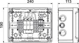 BETTERMANN Überspannungsableiter 4kV 3TE PVG-C1000K 400 DCNetzform- im_Geh 20kA