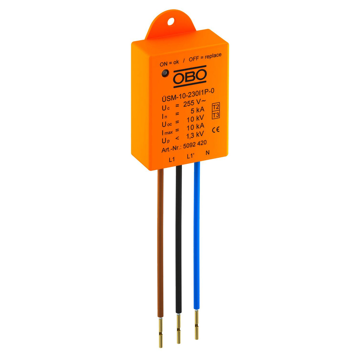 BETTERMANN Überspannungsschutzmodul or ÜSM-10-230I1P-0 1p