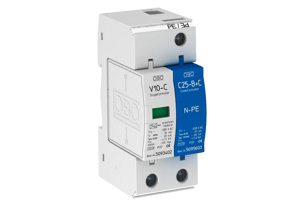 BETTERMANN Überspannungsableiter 230VAC V10-C 1+NPE-280 Netzform-/TN-C/TN-C-S/TN