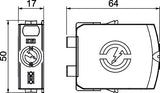 BETTERMANN Kombi-Ableiter Oberteil 60VDC V50-DC-60-0 12,5kV 1TE Basiselem