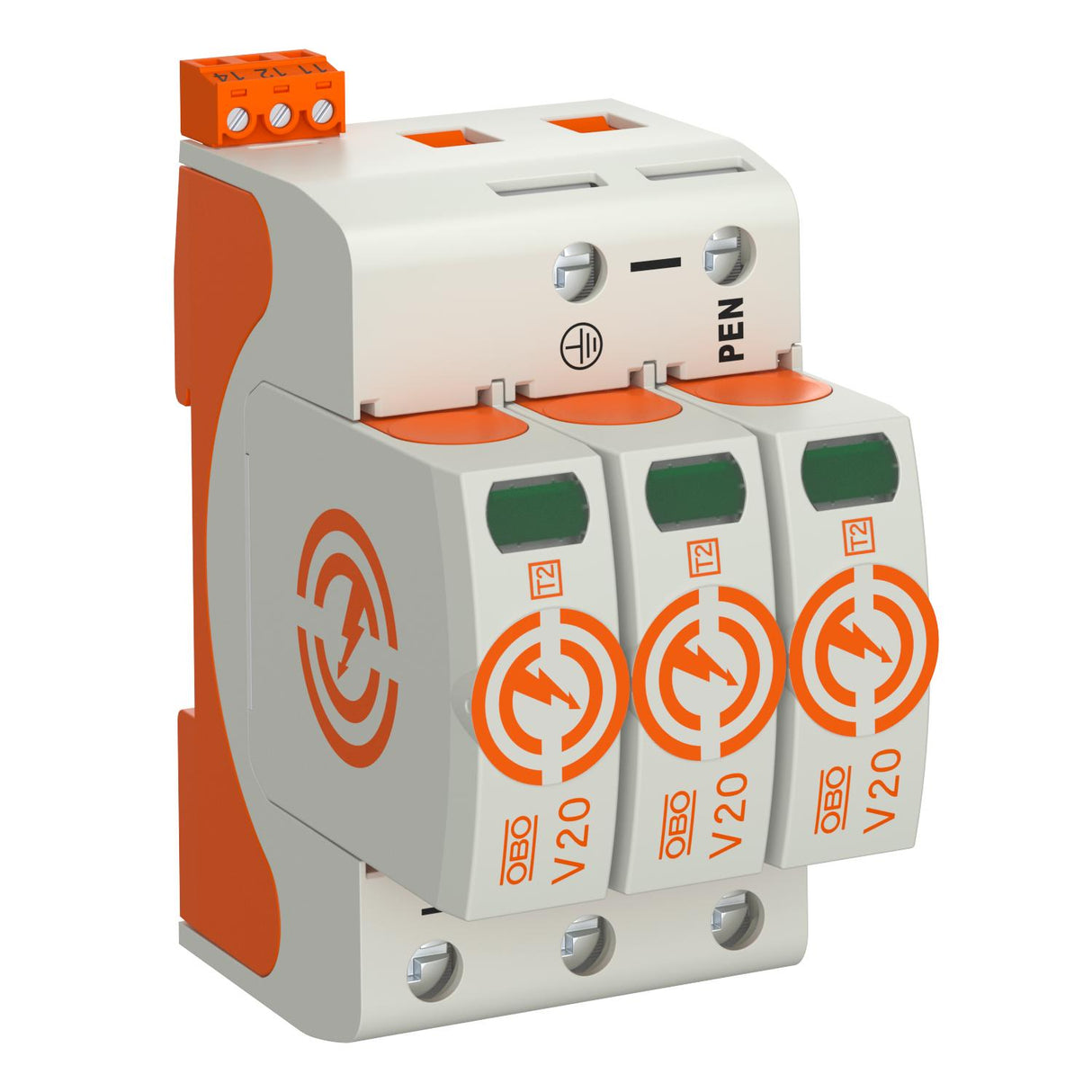 BETTERMANN Überspannungsableiter 230VAC V20-3+FS-280 Netzform-/TN-C/TN-C-S/TN-S