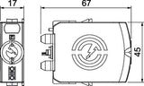 BETTERMANN Überspannungsableiter 0,5kV V20-DC-60-0 DCNetzform- 1TE Basiselem