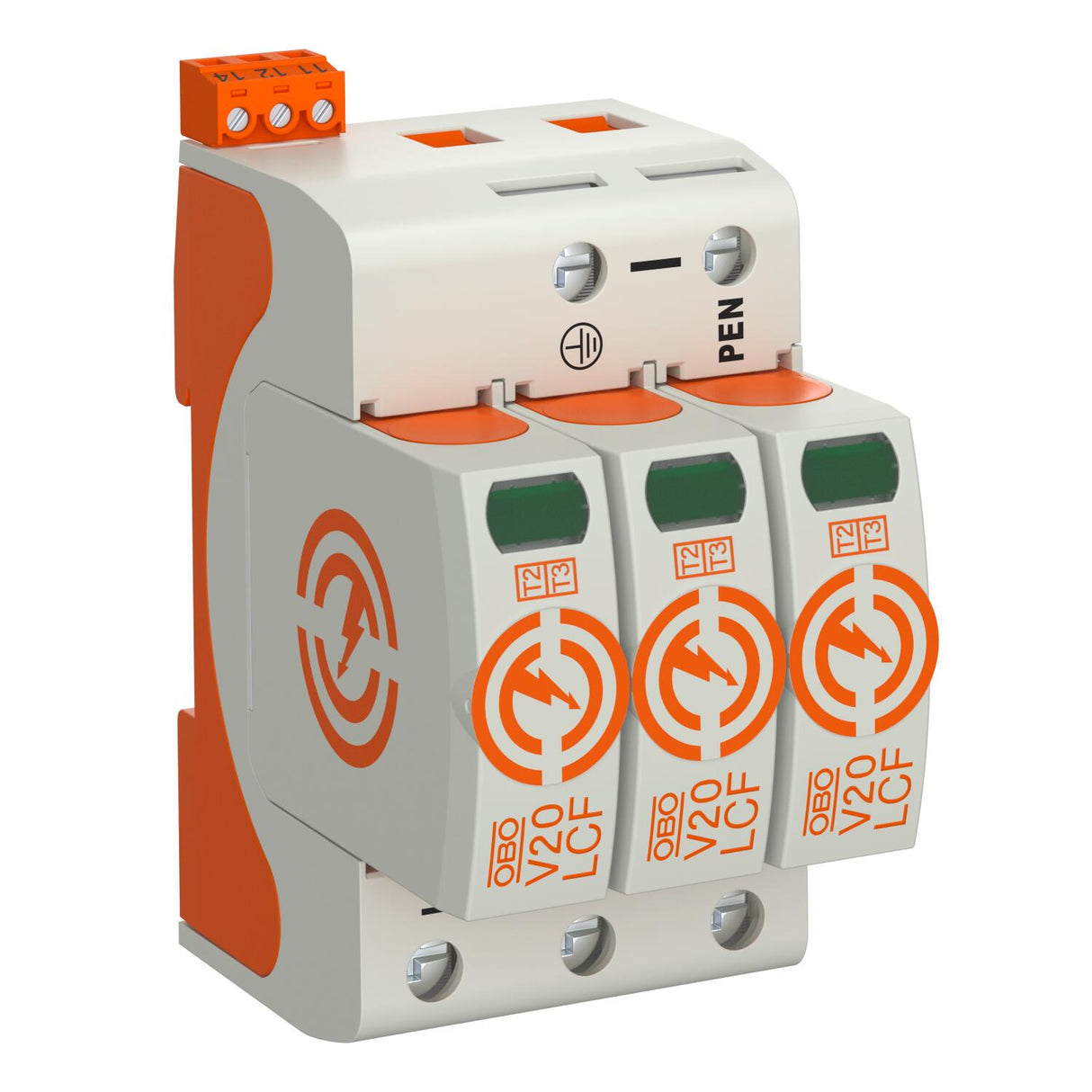 BETTERMANN Überspannungsableiter 230VAC V20-LCF-3+FS-280 Netzform-/TN-C/TN-C-S/T