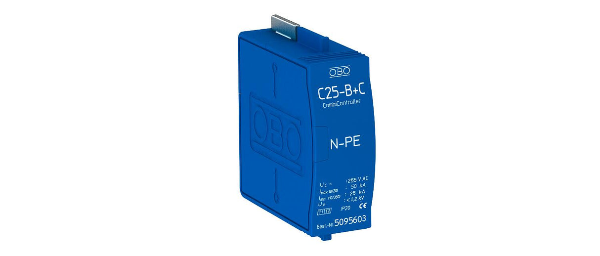 BETTERMANN Kombi-Ableiter TS35 1p 230VAC C 25-B+C 0 1,2kV 1TE TS35