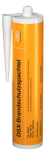 BETTERMANN Brandschutzspachtelmasse DSX-K Kartusche 0,3kg
