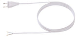BACHMANN Netzanschlussleitung 3m 2,5A ws 202.275 2x0,75qmm IP20 Euro-Steck PVC