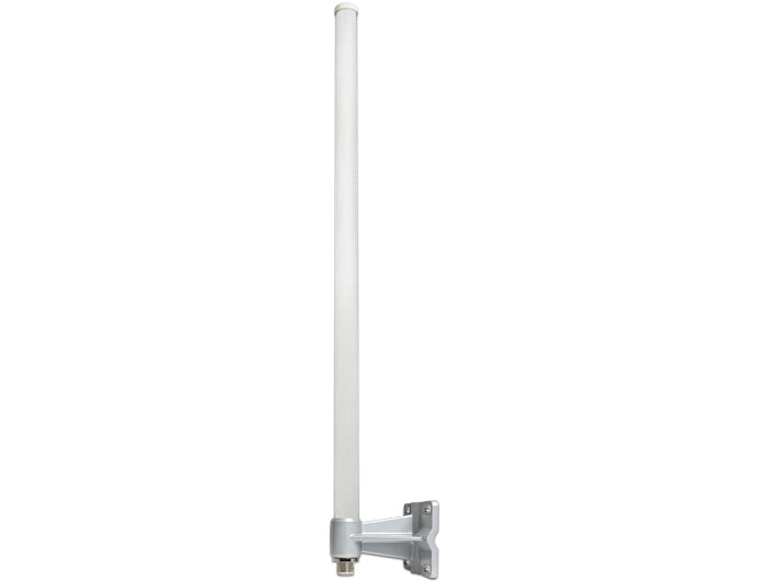 Delock WLAN 802.11 b/g/n Antenne N Buchse 8 dBI omnidirektional starr grau outdoor
