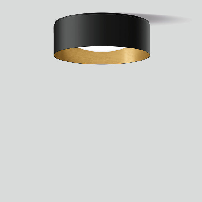 BEGA LED-Anbauleuchte 12W 3000K 1400lm STUDIO LINE 51015.4K3 sw