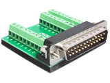 Delock Terminalblock > D-Sub 25 Pin Stecker