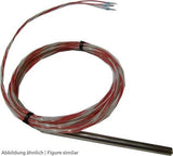PT100-Fühler 3m, IP65, -50/+250 6x100mm, 4-Leiter, Edelstahl/Teflon