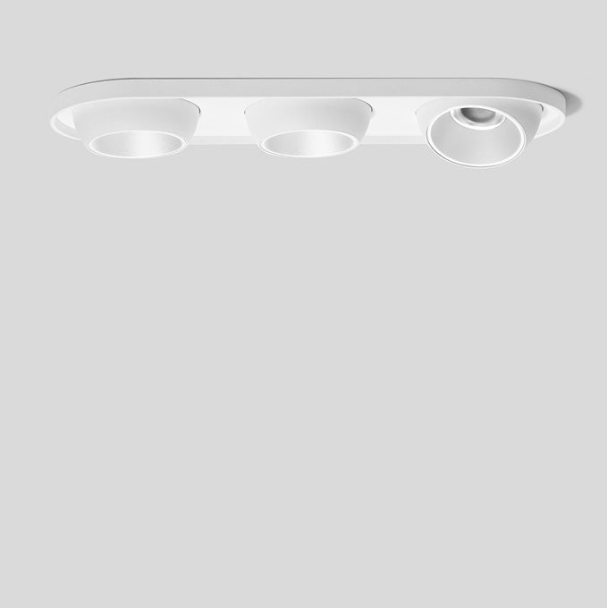 BEGA LED-Einbaustrahler 15W Konv DALI ws 51365.1K3 3LEDs 3000K ws 1110lm ws mt