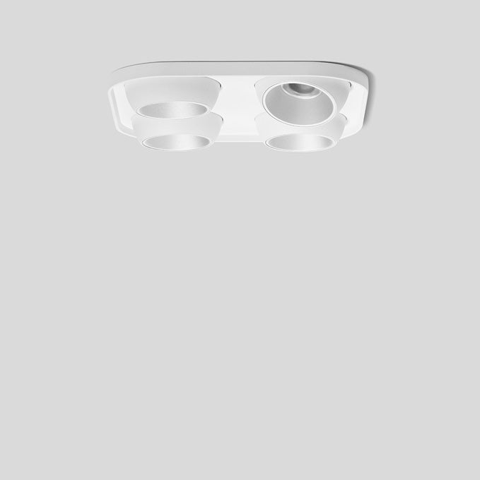 BEGA LED-Einbaustrahler 20W Konv DALI ws 51379.1K3 4LEDs 3000K ws 1480lm ws mt