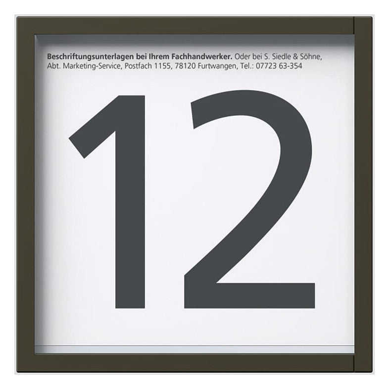 SIEDLE Infomodul br 99x99x26mm IM 612-0 GM