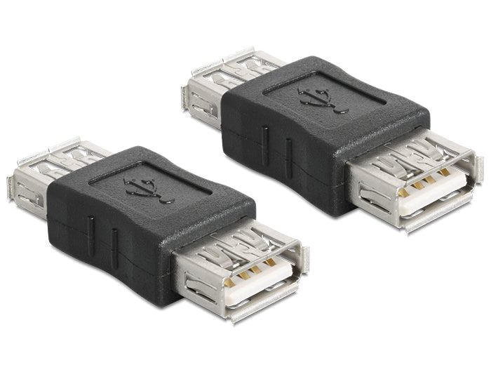 Delock Adapter Gender Changer USB-A Buchse – USB-A Buchse