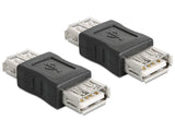 Delock Adapter Gender Changer USB-A Buchse – USB-A Buchse