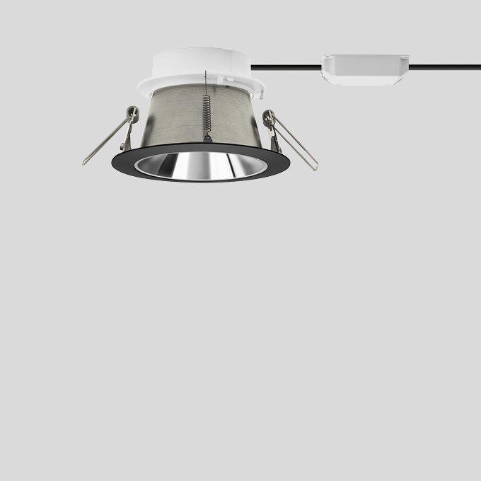 BEGA LED-Einbaustrahler 9,3W Konv dim sw 51415.5K3 dim 1LED 3000K ws 1030lm sw